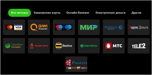 Платежи Максбет